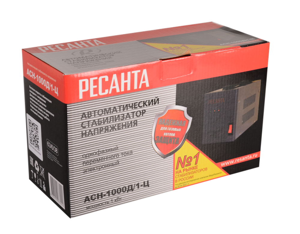 Стабилизатор напряжения Ресанта АСН-1000Д/1-Ц
