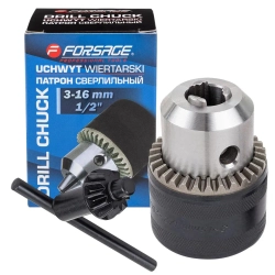 Патрон цанговый для дрели (3-16мм, 1/2'') Forsage F-G00540