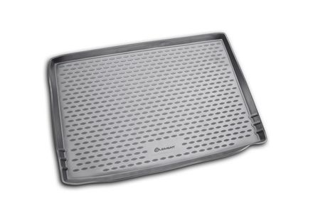 Коврик в багажник SKODA Yeti  2009-&gt;, кросс. (полиуретан)