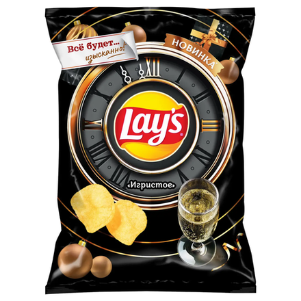 Чипсы картофельные LAY'S Игристое 120гр
