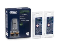 Средство от накипи EcoDecalk мини DLSC200 для кофемашин De'Longhi, 2x100 мл