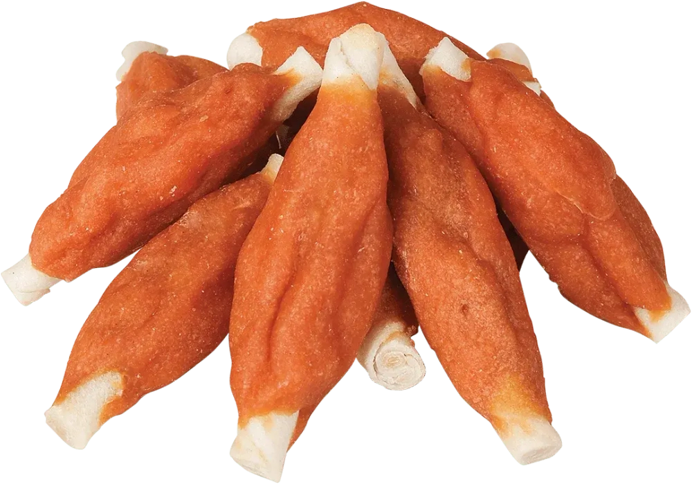 ДЕРЕВЕНСКИЕ ЛАКОМСТВА для щенков Куриные рулетики, 90 г