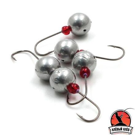 Мормышка литая ЯМАН "Дробинка", вес 2,0 гр., кр. Kumho №69, цв. хром