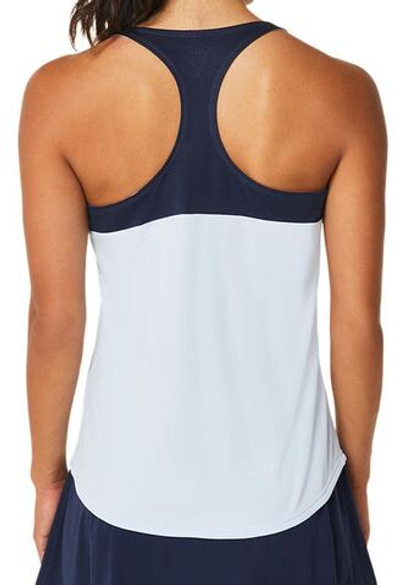 Женский топ теннисный Asics Court Tank - soft sky/midnight