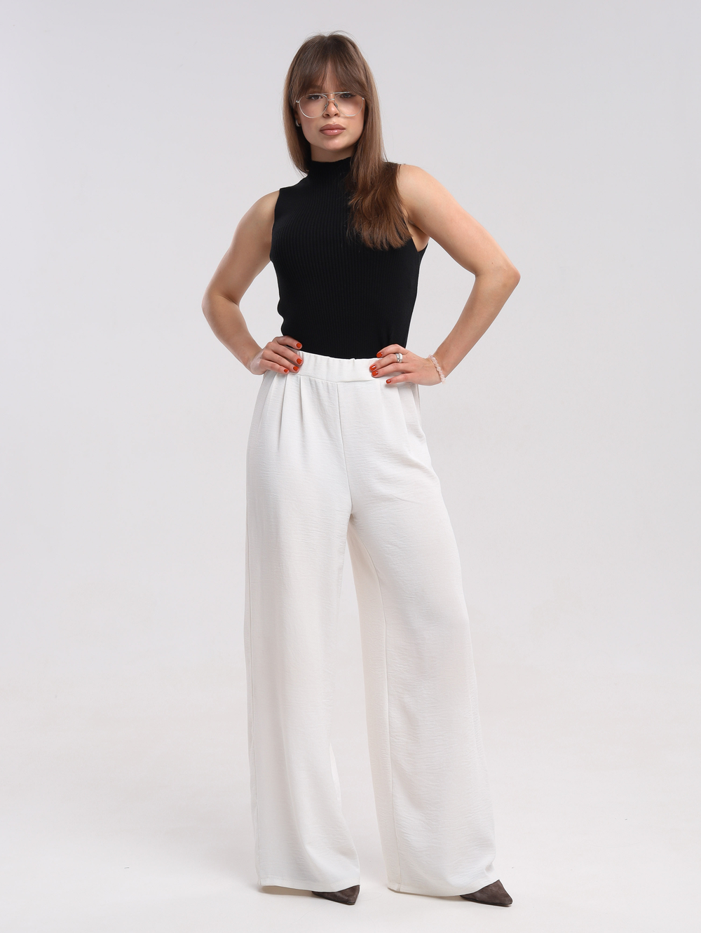 Топ вязаный под пиджак