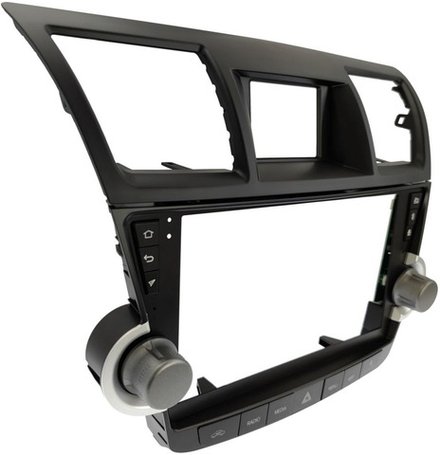 Магнитола для Toyota Highlander 2 U40 2007-2013 (рамка 10" с крутилками и кнопками) - Teyes CC3L на Android 10, 8-ядер, CarPlay, 4G SIM-слот