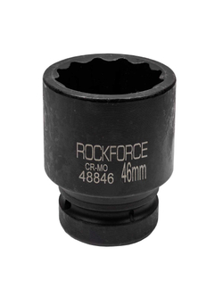 Головка ударная 1'', 46мм (12гр.) RockForce RF-48846