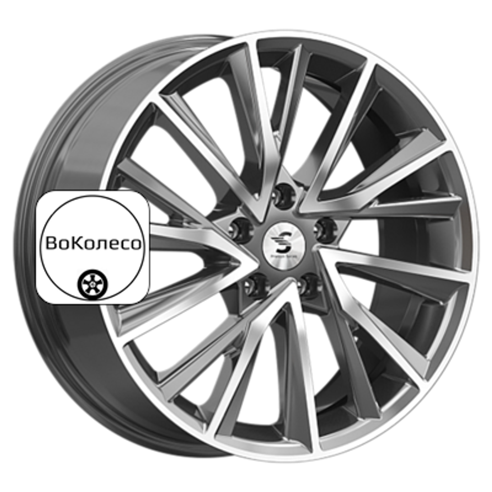 7,5x18/5x114,3 ET40 D66,1 КР010 (X-Trail T33) Diamond Gloss Graphite Premium Series