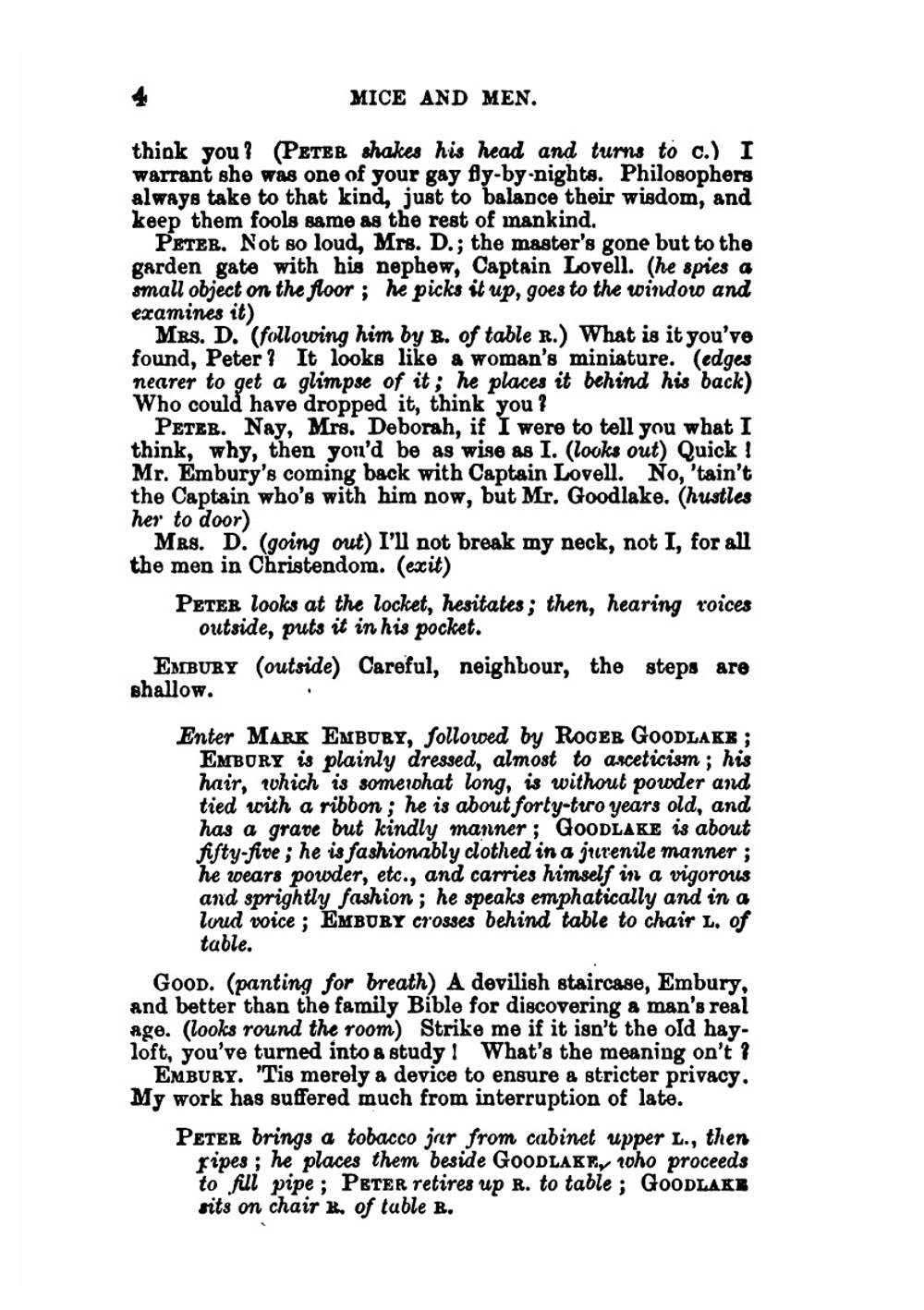 Mice and men, a romantic comedy in four acts | Madeleine Lucette Ryley