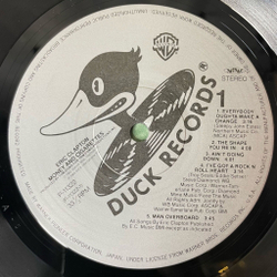 Винтажная виниловая пластинка LP Eric Clapton Money And Cigarettes (Japan 1983) (Без Конверта)
