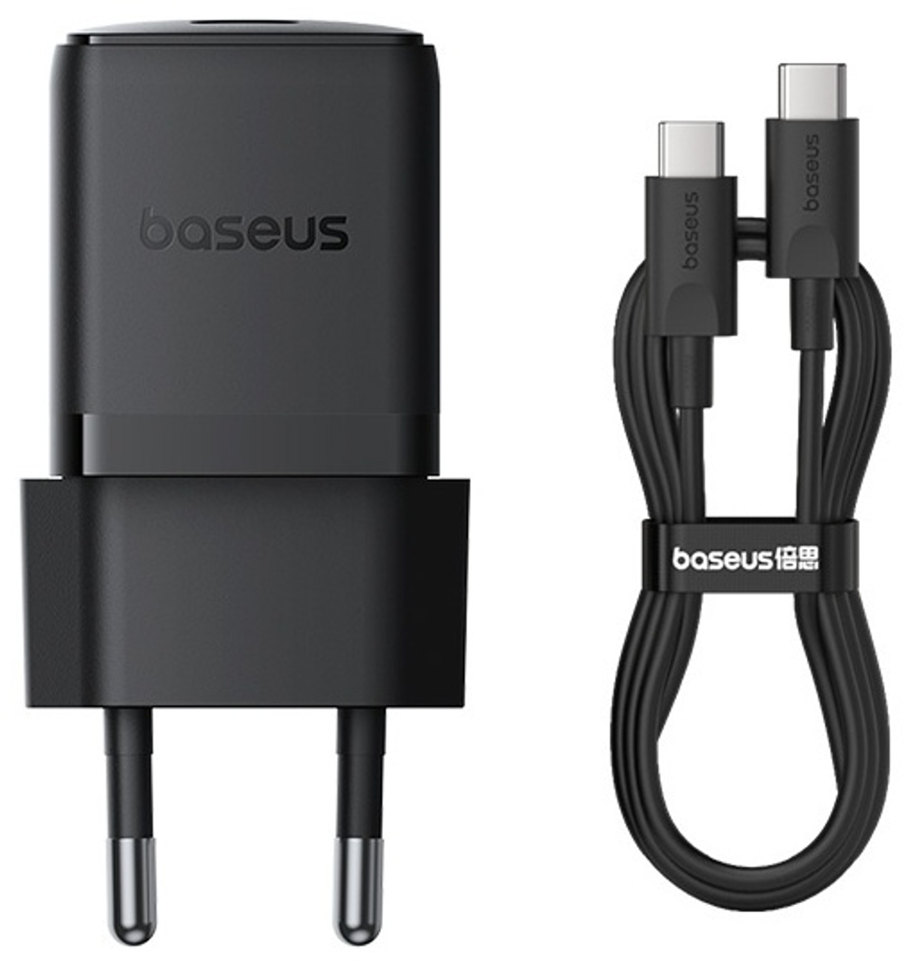 Зарядное устройство Baseus Palm USB Type-C черный