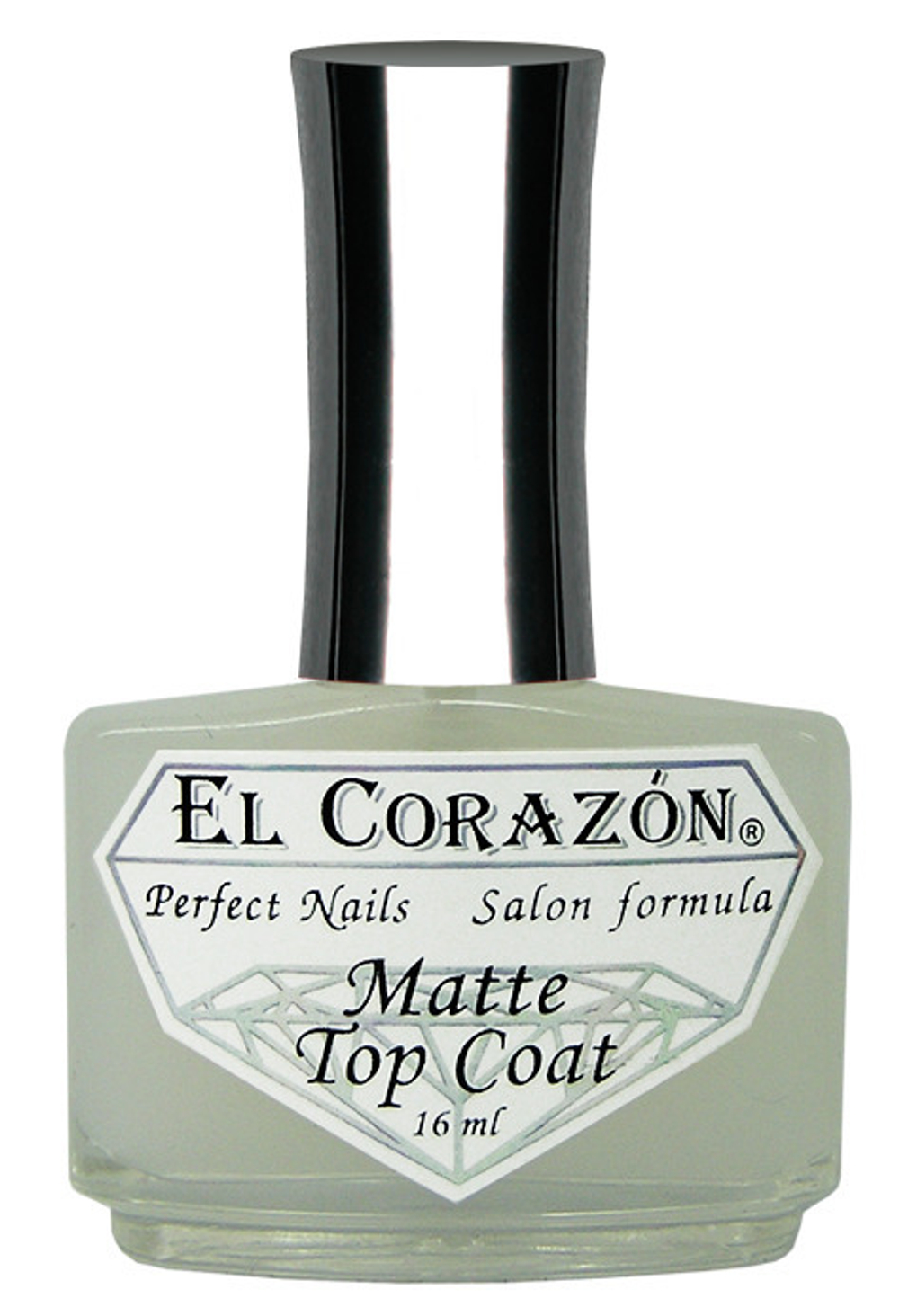 El Corazon Perfect Nails №430 Матовое топовое покрытие "Matte Top Coat" 16 мл