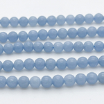 Ангелит, диаметр 4,3-4,4 мм, цена за 46-47 шт (1/2 нити)