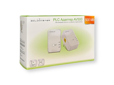 Комплект Powerline-адаптеров Gold Master