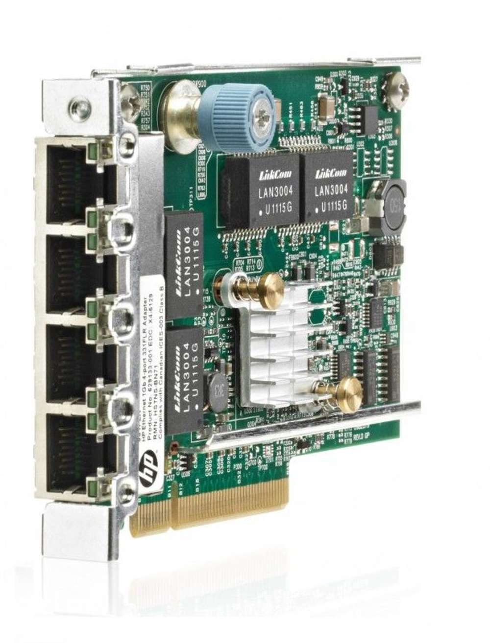 Сетевая карта HP Ethernet 1Gb 4-port 331FLR Adapter 634025-001 629133-001