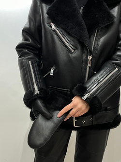 Варежки меховые