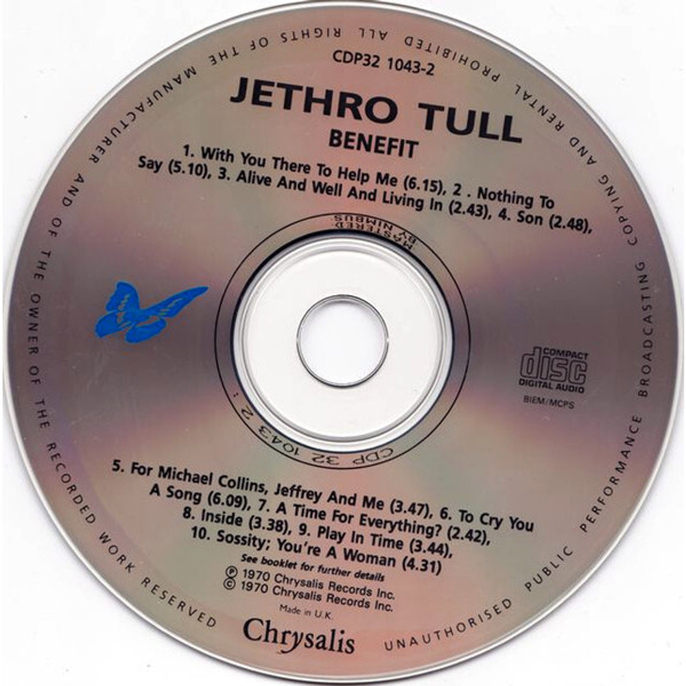Jethro Tull / Benefit (CD)