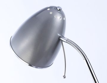 Светильник напольный с выключателем на проводе 1*E27 TR97685 SL серебро D150*1540 Traditional Floor Ambrella