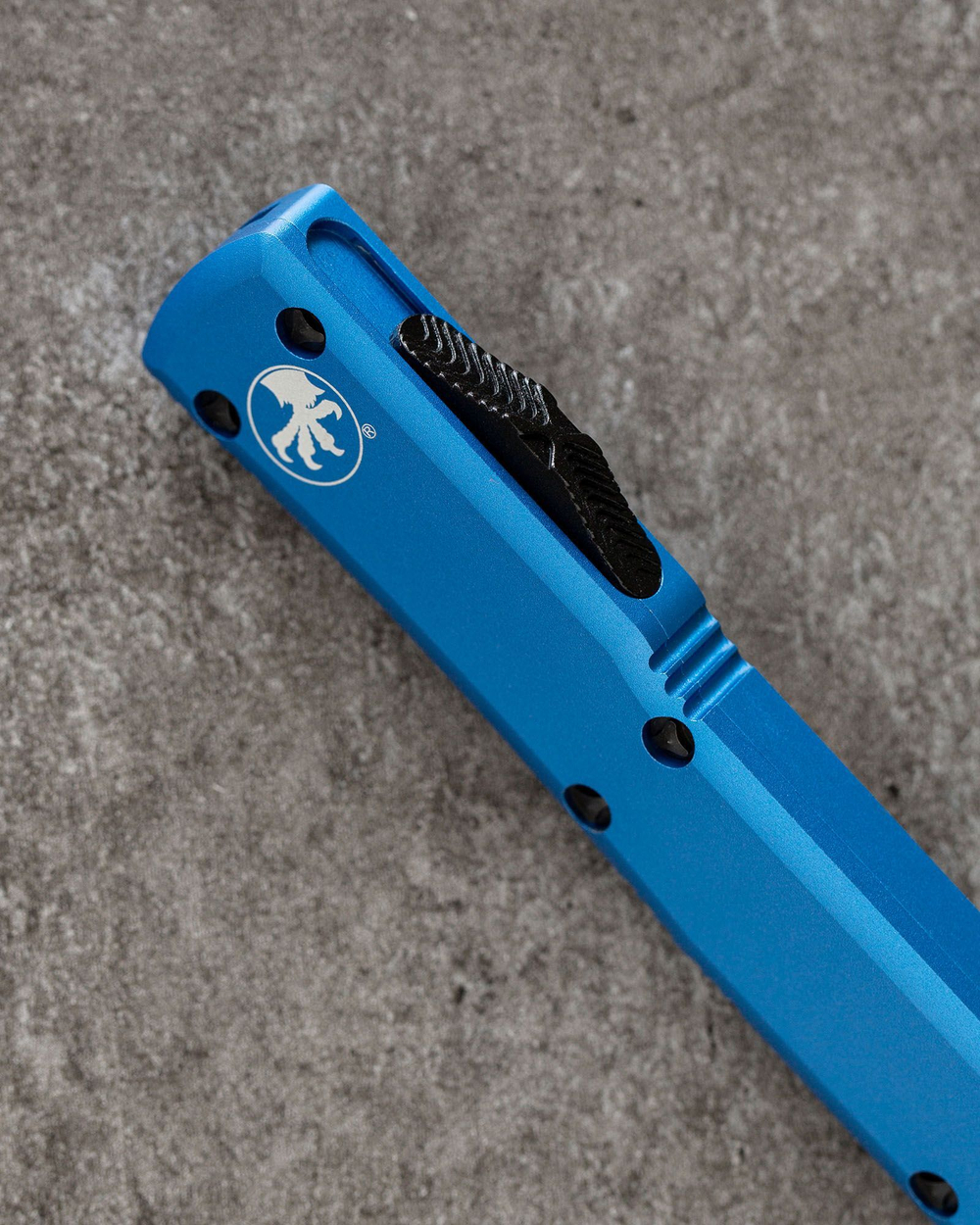 Автоматический складной нож SteelBro Microtech Ultratech Blue Aluminium VG-10 123-1LBL (голубой)