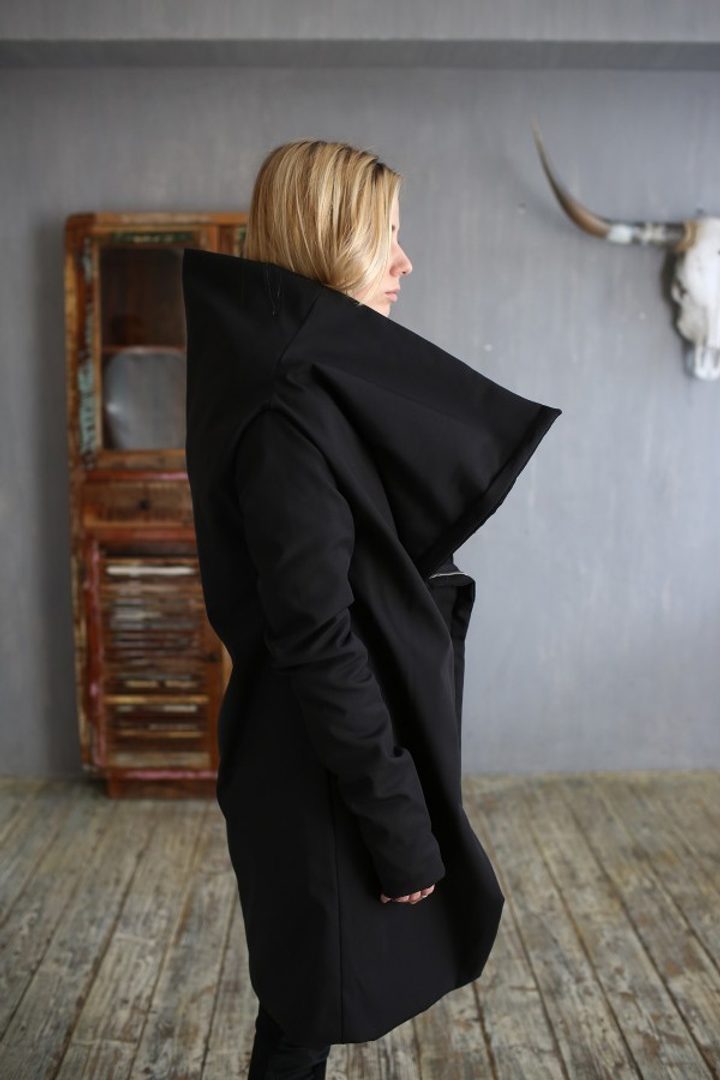 Пуховик "Wrap Black"