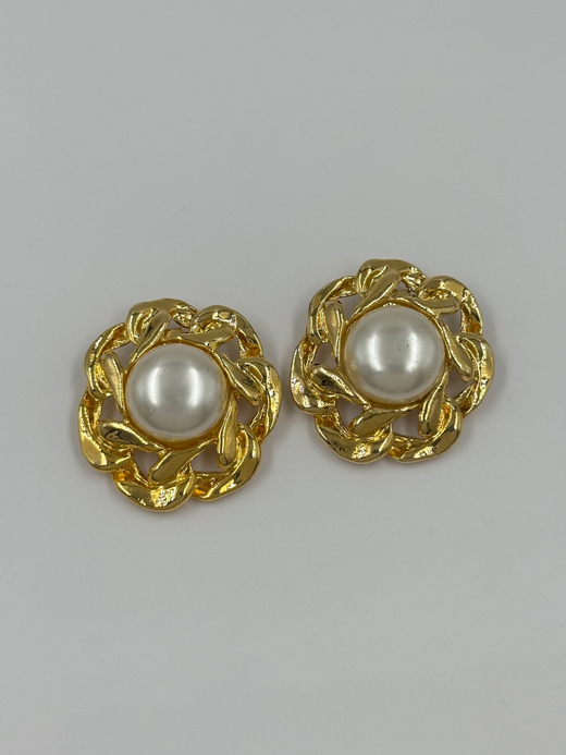 Клипсы для обуви с жемчугом