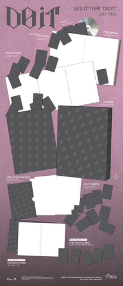 Альбом STRAY KIDS - SKZ IT TAPE 'DO IT' (DO Ver.) (LIMITED)