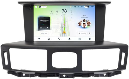 Магнитола для Infiniti Q70 M25 M37 2009-2016 - Teyes CC4L монитор 9" IPS, Android 14, Быстрая, Snapdragon 662, CarPlay, 4G SIM-слот