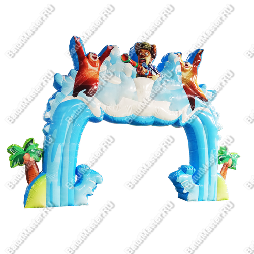 Надувная арка «Весёлые медведи»