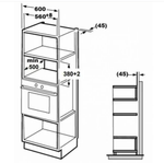 Микроволновая печь встр. MIDEA AG820BJU WH