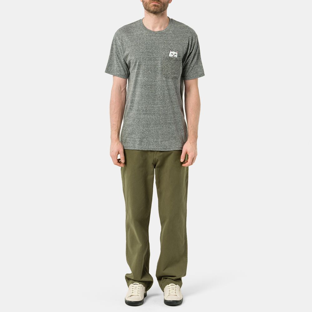 Футболка Ripndip Lord Nermal S/S Pocket Tee (Heather Grey)