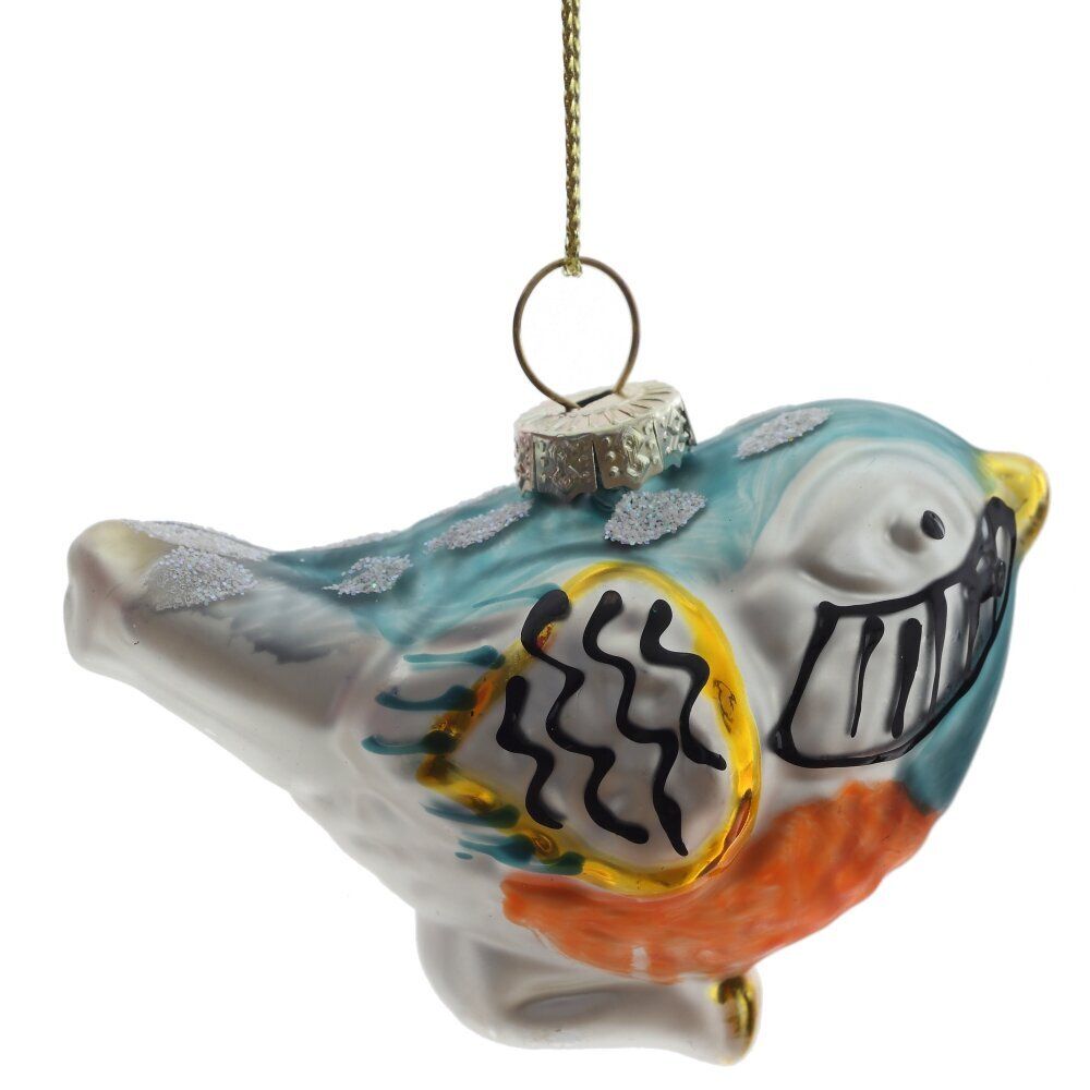 GAEM Украшение новогоднее "Птичка", L7 W4 H6 см, 3в.