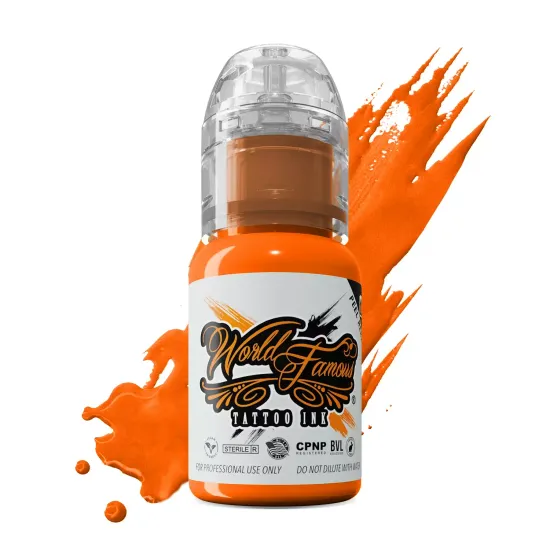 Краска Everest Orange | World Famous Tattoo Ink