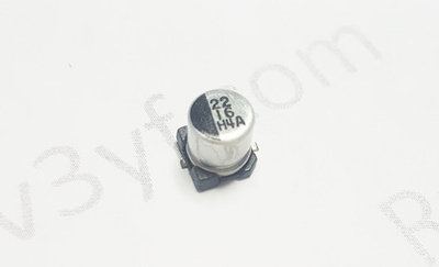ЧИП Конденсатор 22 мкф 16В (22uF, 1V6)
