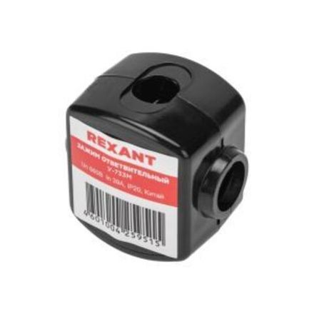 Зажим ответвительный У-733М (16-35/1,5-10 мм²) IP20 (сжим, орех) REXANT