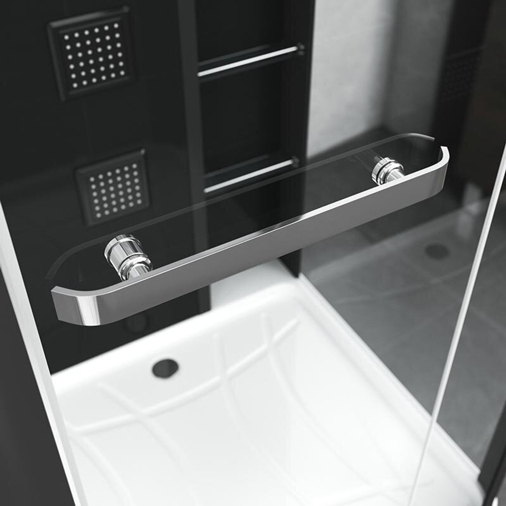 Душевая кабина Grossman Alba GR222 (80x100x225) дверь распашная,3 места