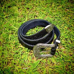 Ремень из кожи питона AC-7