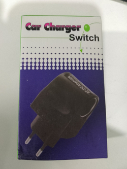 Адаптер сетевой для автомобильного зарядного устройства AC/DC 220V-12V (1000 mA) без шнура с гнездом автоприкуривателя