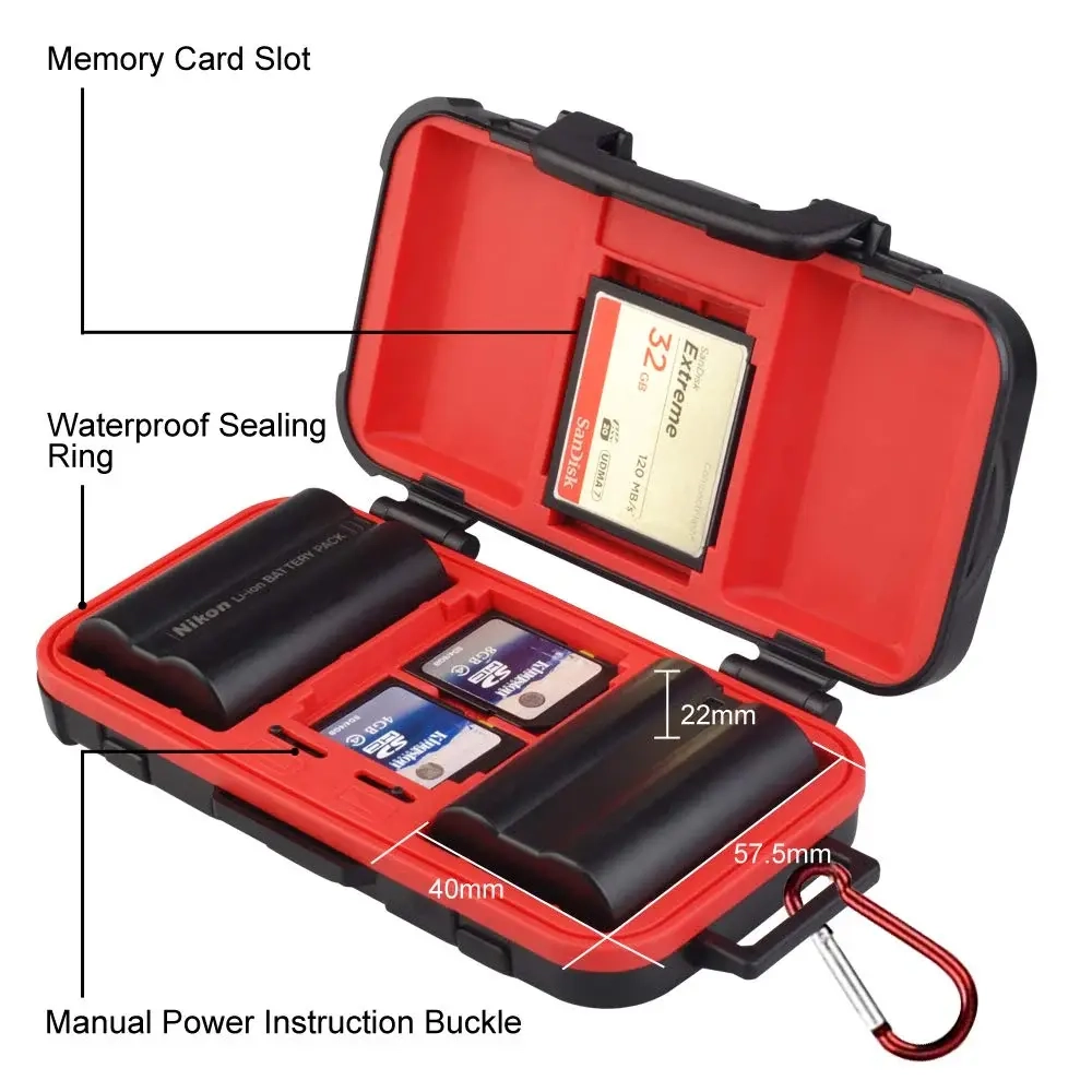 Кейс для хранения карт памяти и аккумуляторов Lexar Battery Case & Memory Card Case