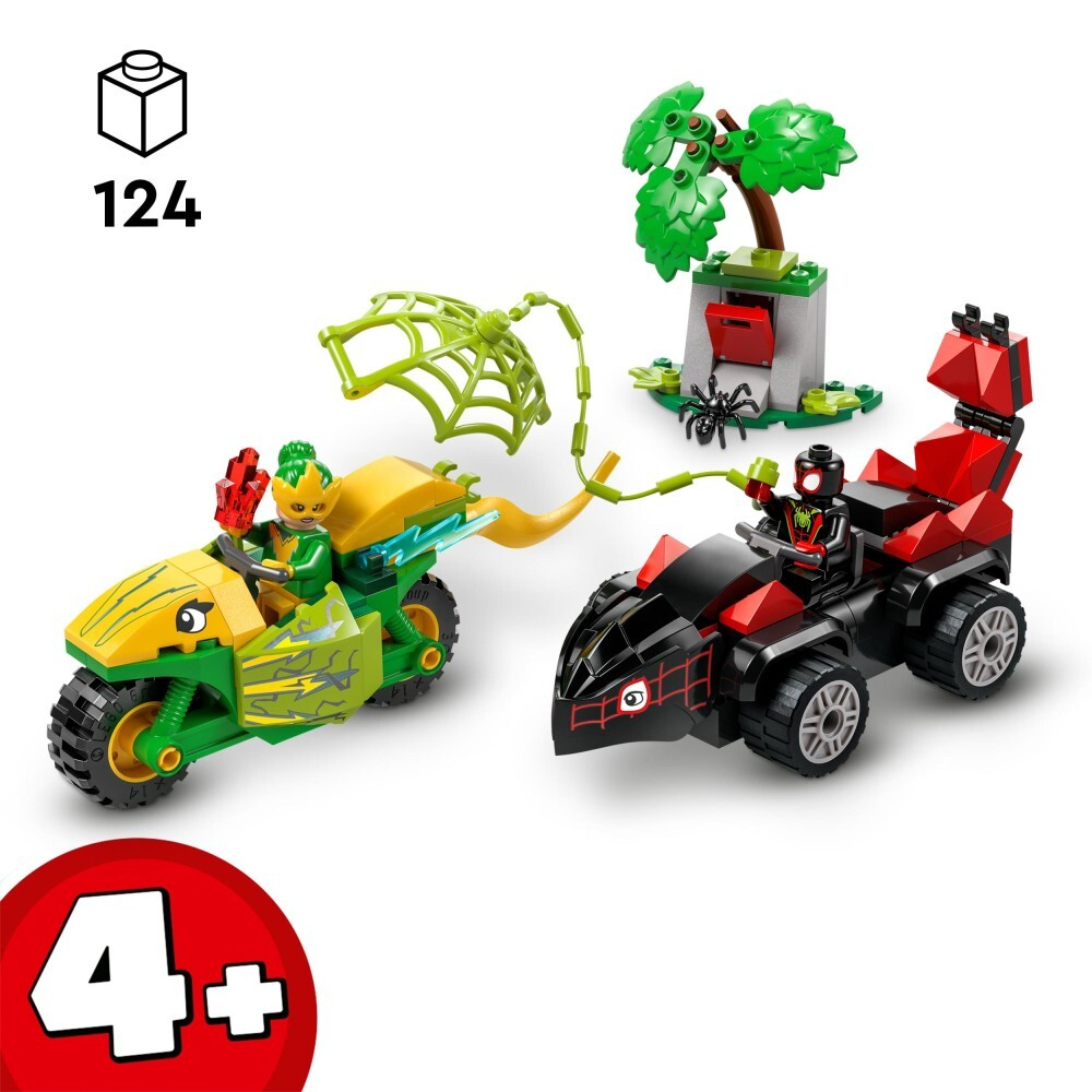 LEGO Marvel Спайди / Погоня Спина за Электро в динопое/ 11198