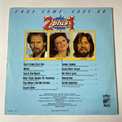 Винтажная виниловая пластинка LP 2 plus 1 Easy Come, Easy Go (Польша 1981)