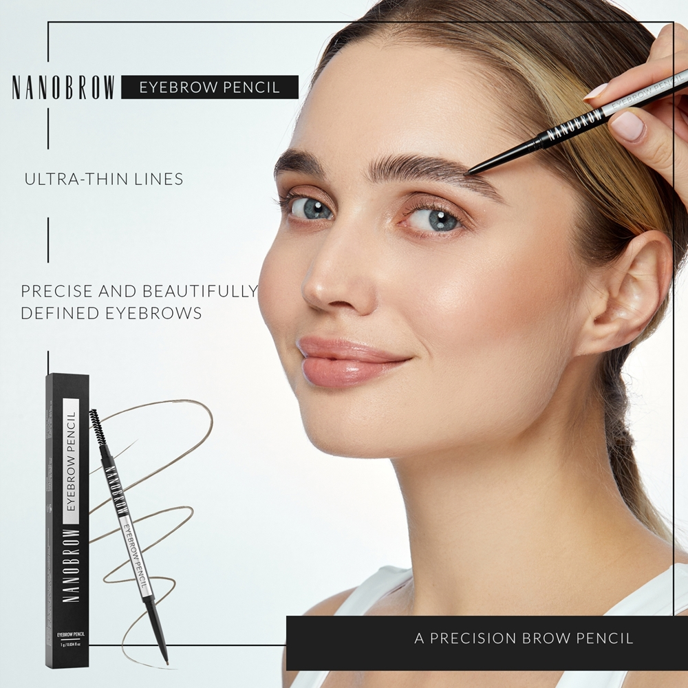 Nanobrow Eyebrow Pencil - Карандаши для бровей оттенок Dark Brown, 1 g