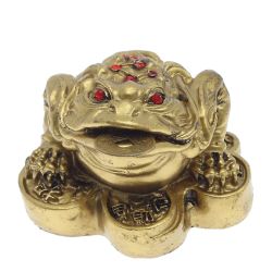 GAEM Фигурка декоративная "Лягушка денежная", L6 W5 H3 см