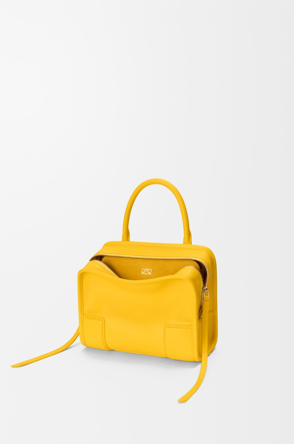 Loewe Маленькая сумка Amazona 180 из мягкой телячьей кожи, желтый