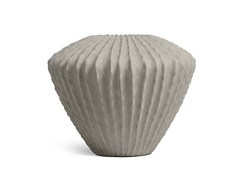 Кашпо TREEZ Effectory - Moho - Design-конус - Белый песок