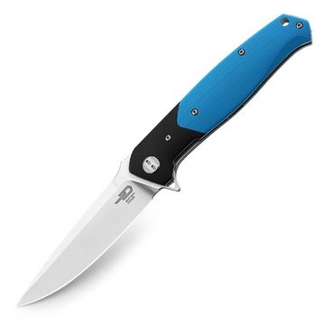 Складной нож Bestech Swordfish Black Blue BG03D c клинком из стали D2, рукоять G10