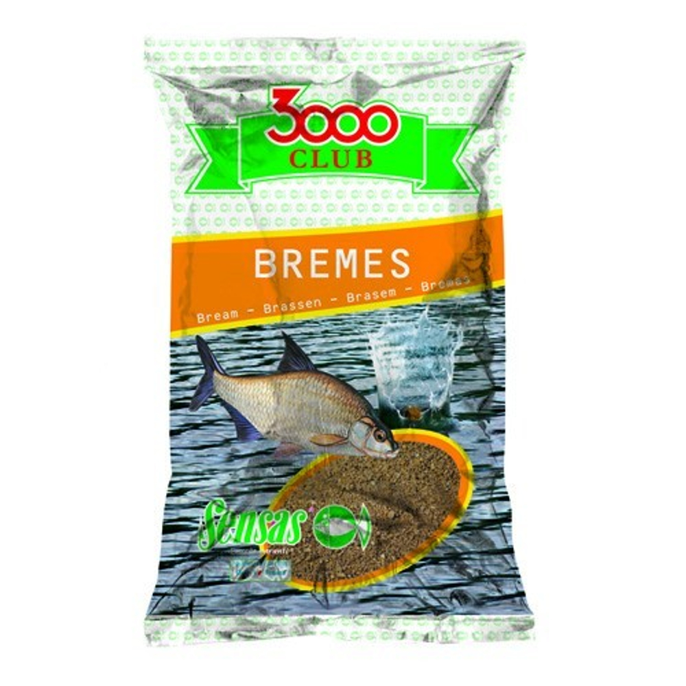 Прикормка Sensas 3000 Club BREMES 1кг