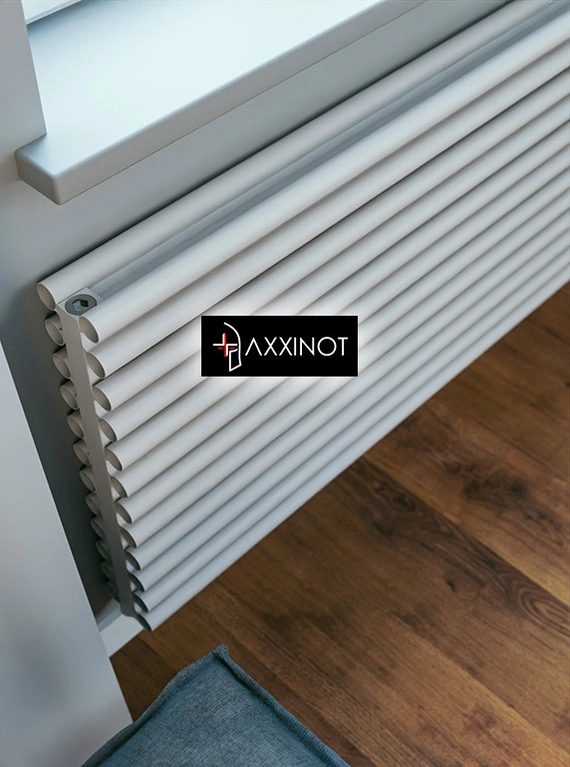 Axxinot Wemar Z 700 - горизонтальный алюминиевый радиатор шириной 730 мм