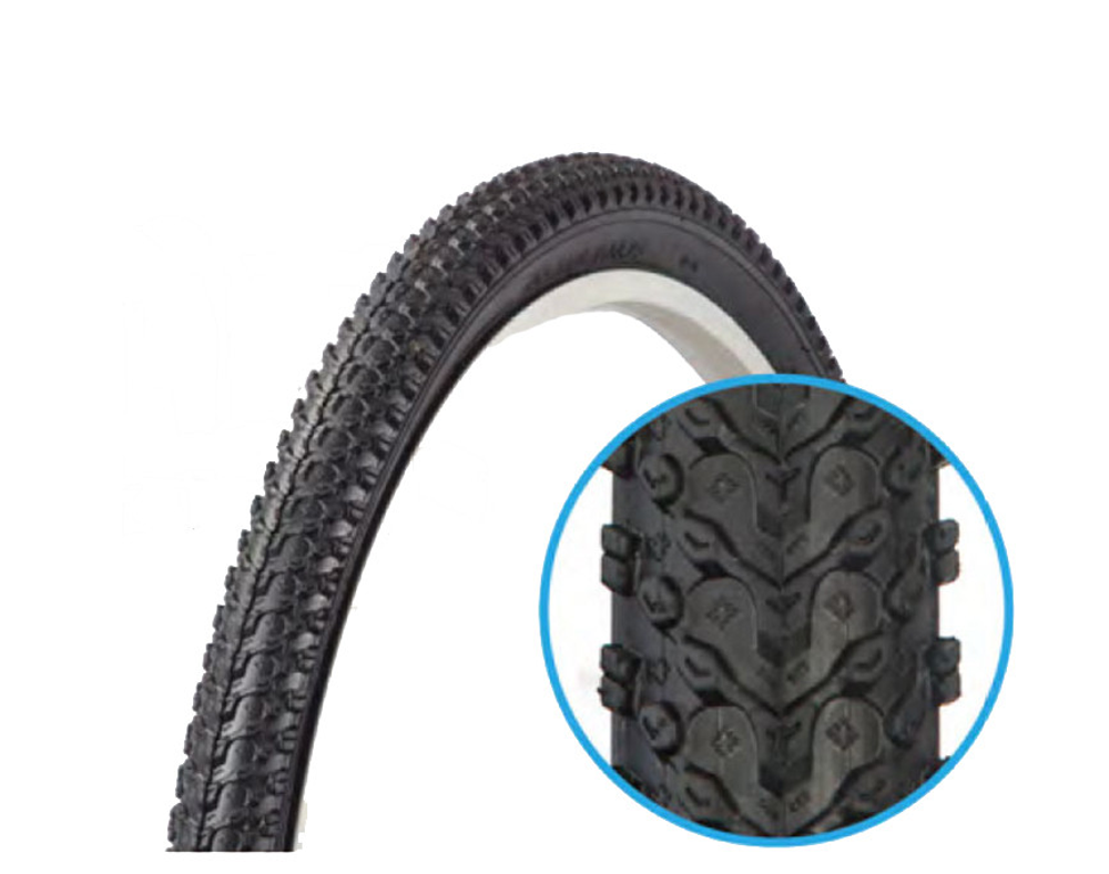 Покрышка TRIX 26"x2.125 (57-559), TX-036D, горная, 30TPI, черная