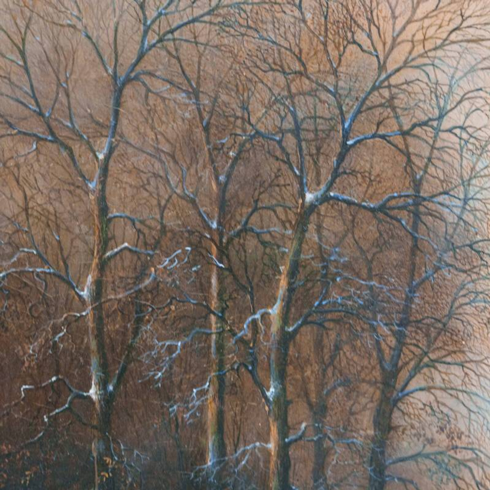 Картина «Winterliche Szene/Зимняя сцена»