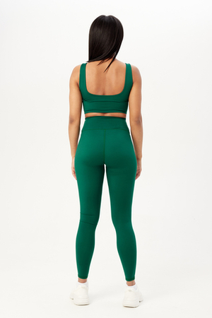 Легинсы с высокой талией и боковым швом